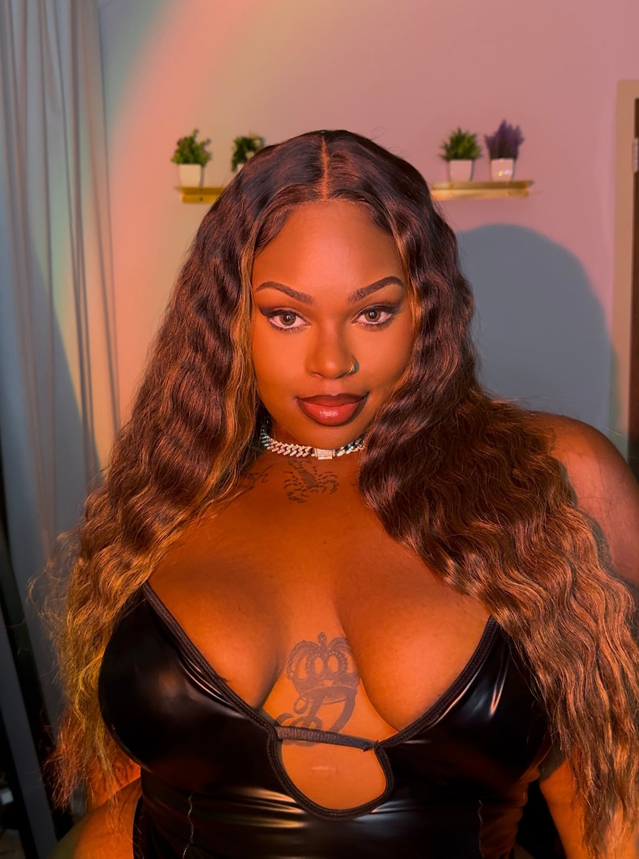 Natural beauty close-up